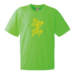 ウォーキング ジョギング ランニング マラソン Tシャツ ドライ ウェア 蛍光カラー 全8色 W201 - uni-cot