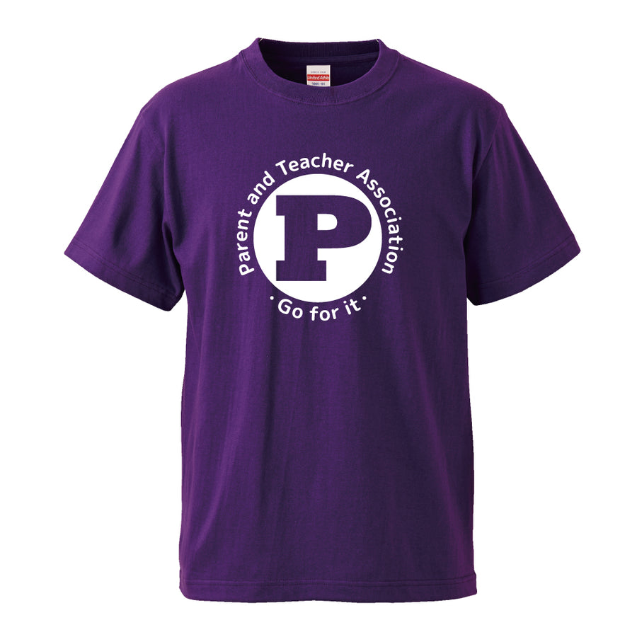 PTAのためのTシャツ〈Go for it〉全12色 P802 - uni-cot